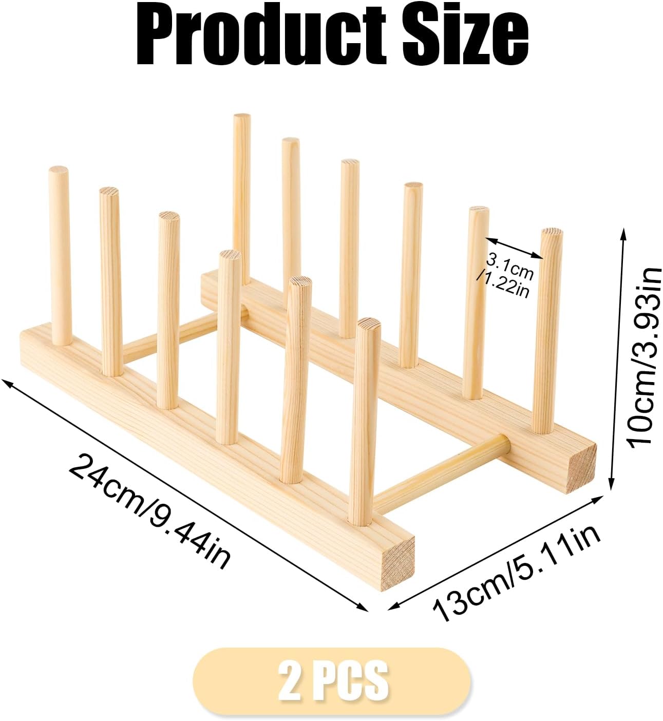 Soporte de exhibición de rompecabezas de madera, 2 piezas, soporte para rompecabezas de madera, estante de almacenamiento de rompecabezas para niños