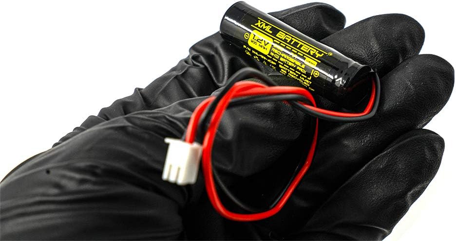 XML Battery Unitech AA900mAh AA BST DAA900BT D-AA900BT D-AA900BT Ni-CD – Paquete de 10 baterías recargables de repuesto para señal de salida de luz