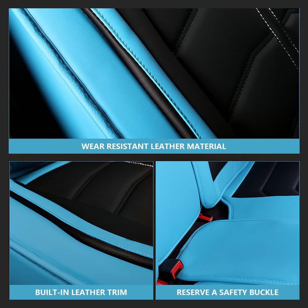 JARMAY Funda de asiento de auto para Mini Cooper 2002-2012, duradera, resistente al desgaste, impermeable, transpirable, sin olor, accesorios para