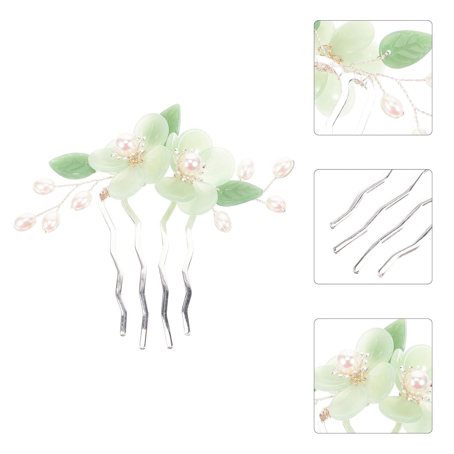 Hanfu – Palillos de pelo chinos, horquilla decorativa de jade, horquilla decorativa para el cabello, horquilla de pelo antigua, palillos Hanfu para