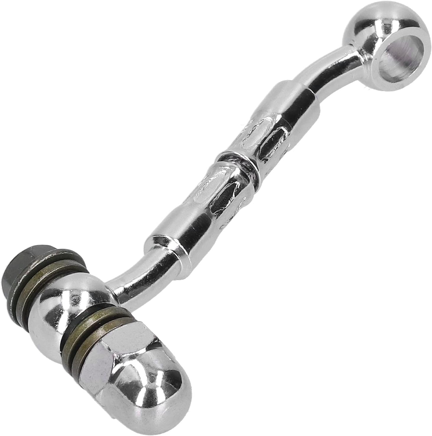 El cuero artificial universal, la manguera de freno de acero amplía los recambios hidráulicos del conector para la modificación de la motocicleta