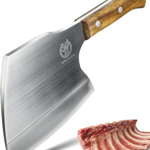 ZENG JIA DAO Cuchillo de carnicero para carne, cuchillo de carnicero resistente, cuchillo de corte de huesos de 6 pulgadas, cuchillo de corte de ZENG JIA DAO Cuchillo de carnicero para carne, cuchillo de carnicero resistente, cuchillo de corte de huesos de 6 pulgadas, cuchillo de corte de
