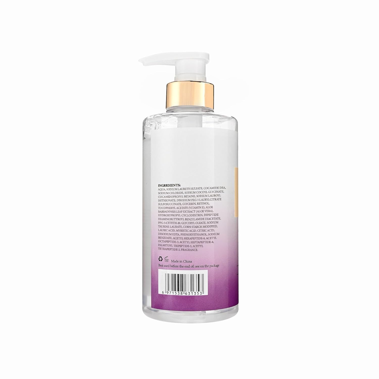 Neutriherbs Gel de ducha con retinol, antienvejecimientorenovador para mujeres y hombres, jabón de ducha diario con péptidos, vitamina E, aloe vera,