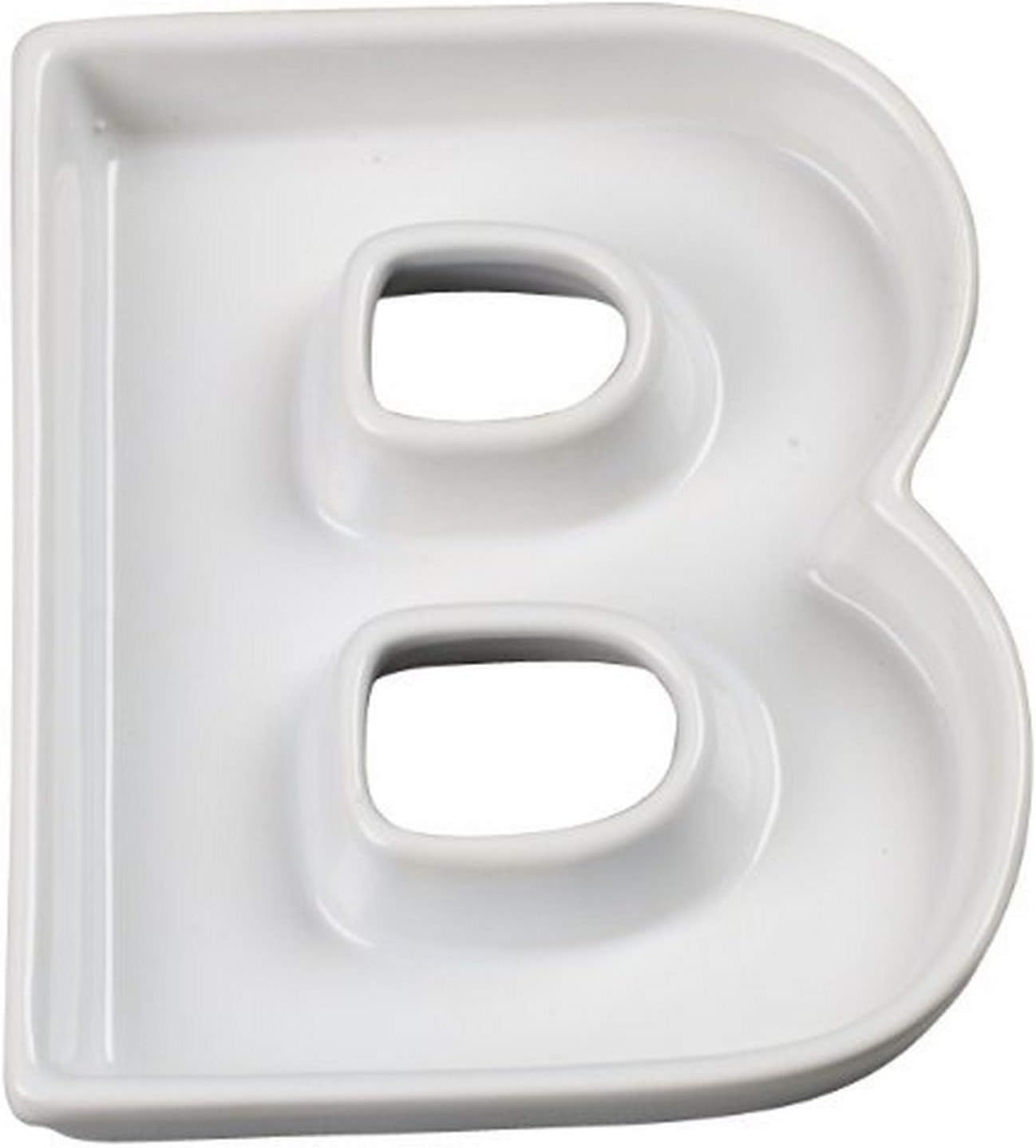 Plato de cerámica con diseño de carta de amor Ivy Lane, color blanco, Casual, 6 – pulgadas, Blanco