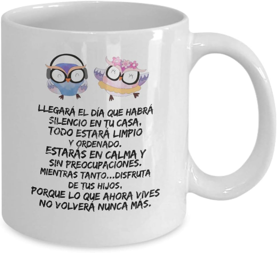 Regalo para mamá y papa  Taza de café para hijo oh hija  Regalo para navidad, graduados, profesionales y estudiantes  Vaso con afirmaciones positiv,