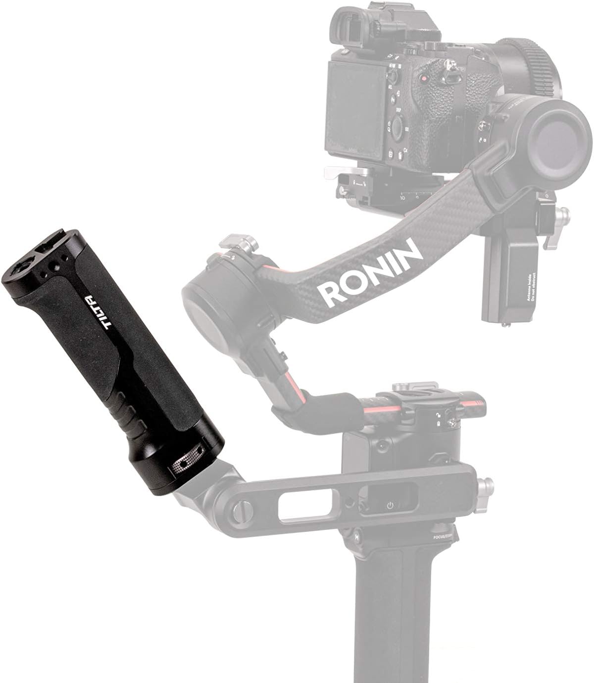 Tilta Mango de operación trasero  Compatible con RS4 PRO  RS4  RS3 PRO  Reemplaza el trípodeagarre extendido en modo maletín, accesorios de montaje