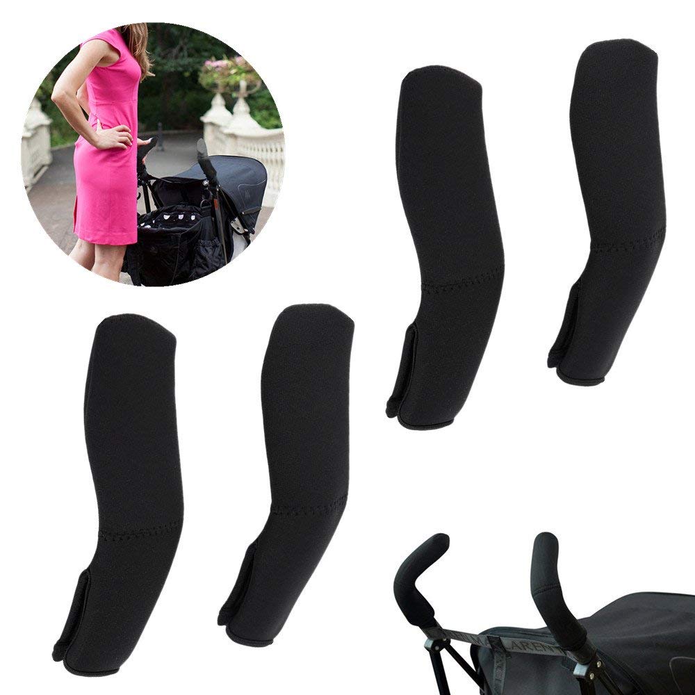 3 fundas acolchadas para arnés de hombro y fundas para manillar, agarres deslizables para cochecitos de bebé o niños de DIONO yo accesorios de