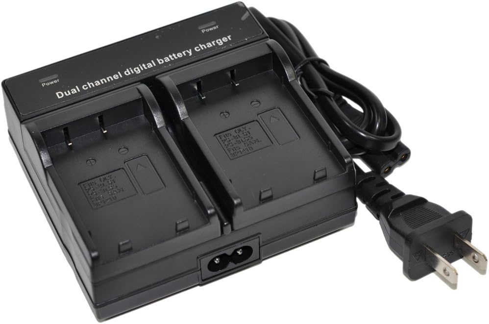 Cargador de batería AC de pared dual para NB-6LH NB6L NB6LH PowerShot SD1200 SD1300 SD3500 SD4000 SD980 SX170 SX500 es s200 sx240 sx260 sx270 sx280