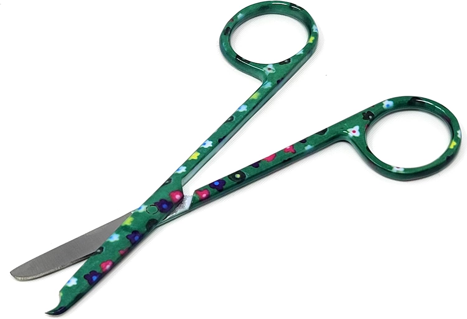 Tijeras de puntada de sutura de 4.5 pulgadas, punta en forma de gancho, reutilizables, de acero inoxidable de calidad premamá (Gardenia)