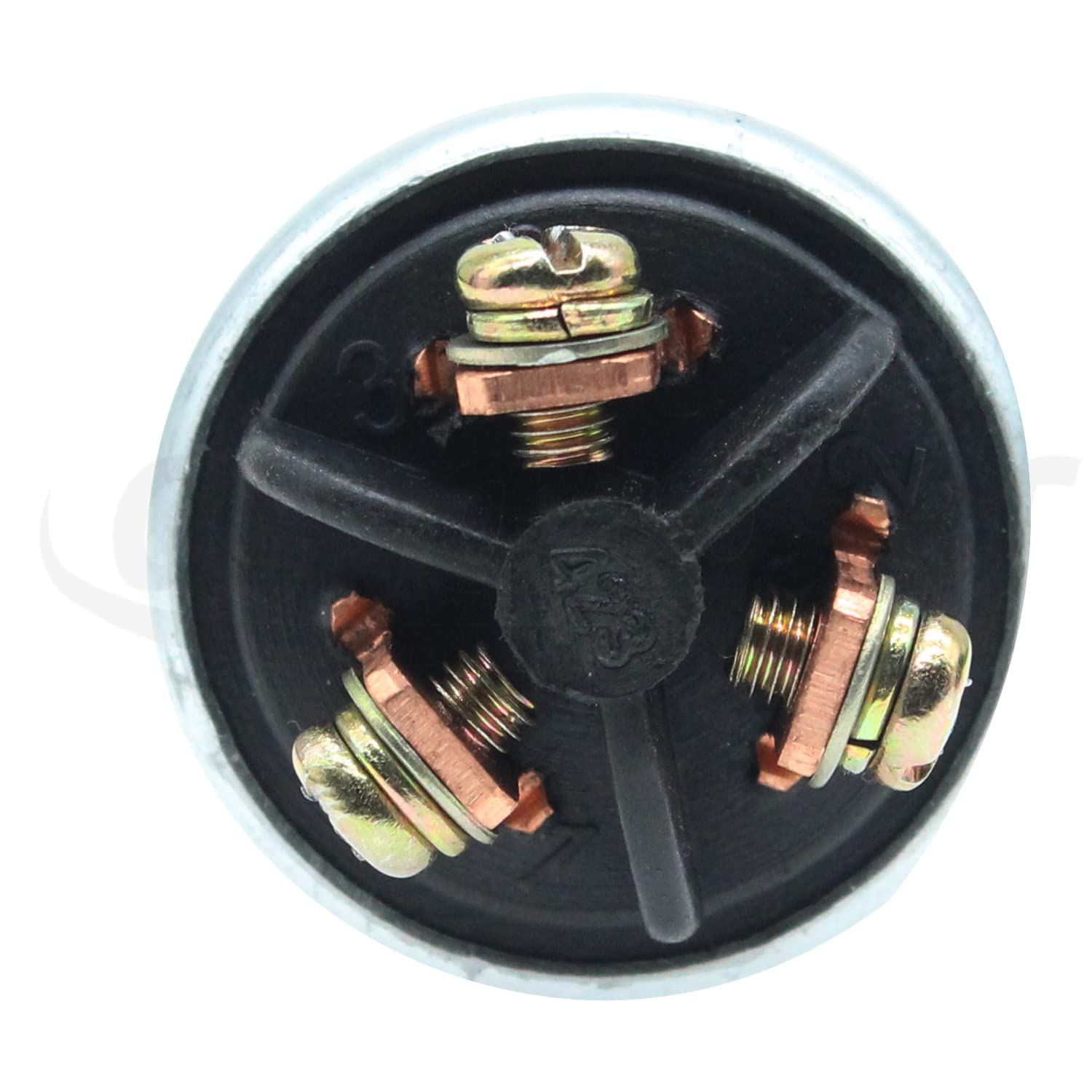 Amavoler Interruptor de arranque universal de 3 cables con 2 llaves de repuesto para motocicleta, scooter, camión, tractor, carretilla elevadora,