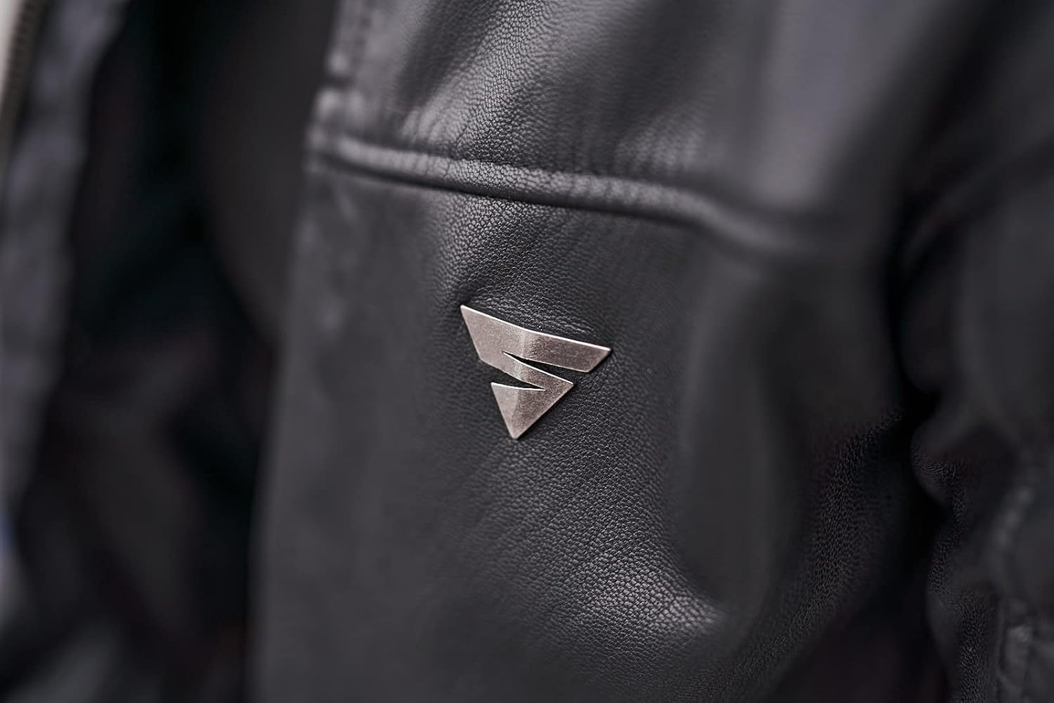 SHIMA WINCHESTER 2.0 – Chaqueta de motociclista clásica de cuero con espalda CE, hombros y codos
