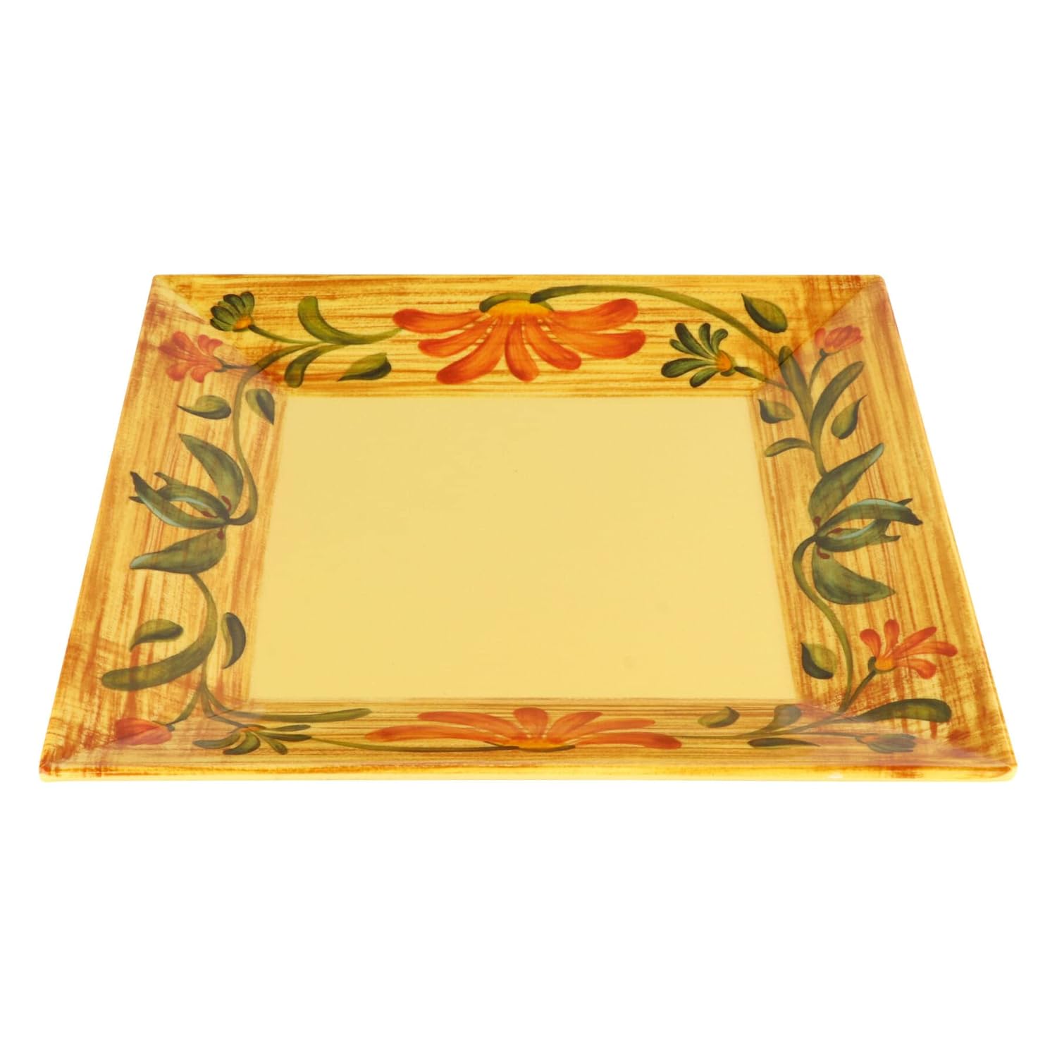 G.E.T. ML-90-VN Plato cuadrado veneciano de 12″