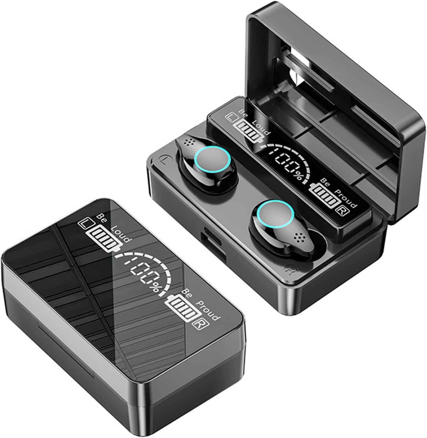 Auriculares inalámbricos Bluetooth Auriculares inalámbricos Bluetooth Binaural 5.1-Border Modo privado tipo intrauditivo para teléfonos celulares y