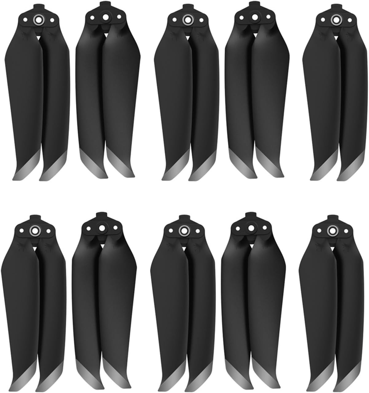 (10Pcs) Drone Propellers for Air 2S Low Noise Spare Blades Replacement Quick-Release Props for D-JI Mavic Air 2 Accessory (Color  10pcs(Silver))