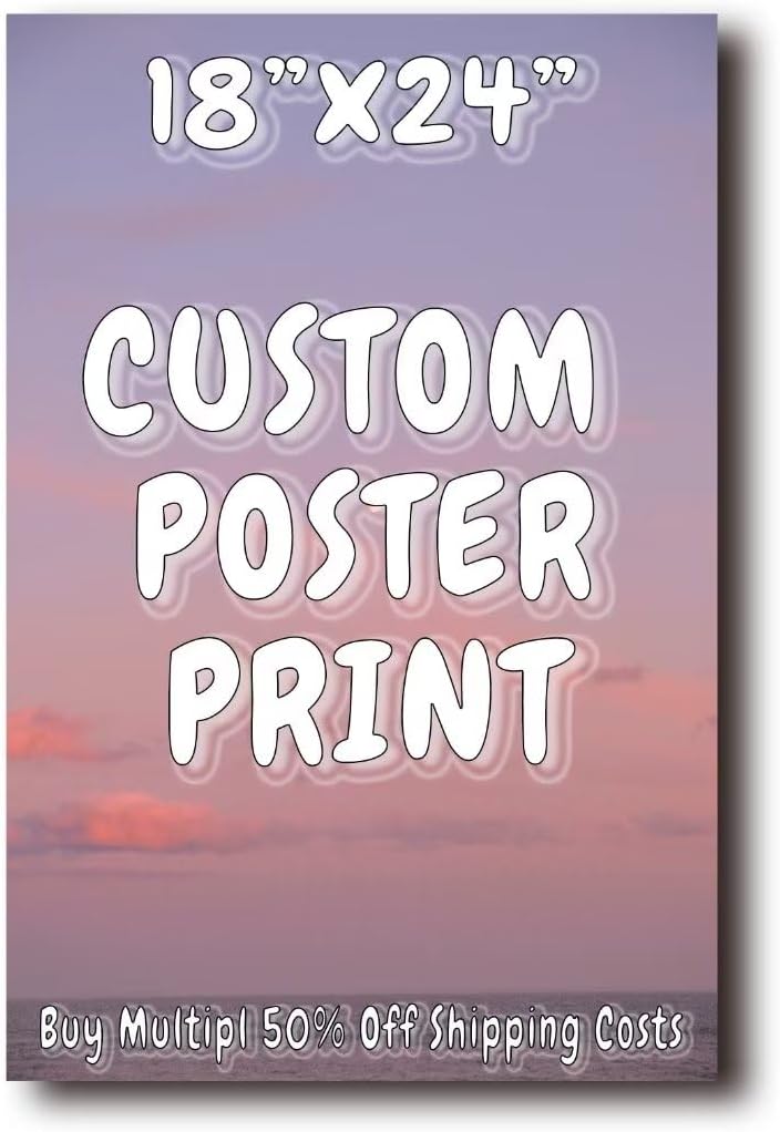 Sube tu foto o imagen, impresión personalizada de foto a póster, impresiones artísticas de pared para pósteres de 18 x 24 pulgadas