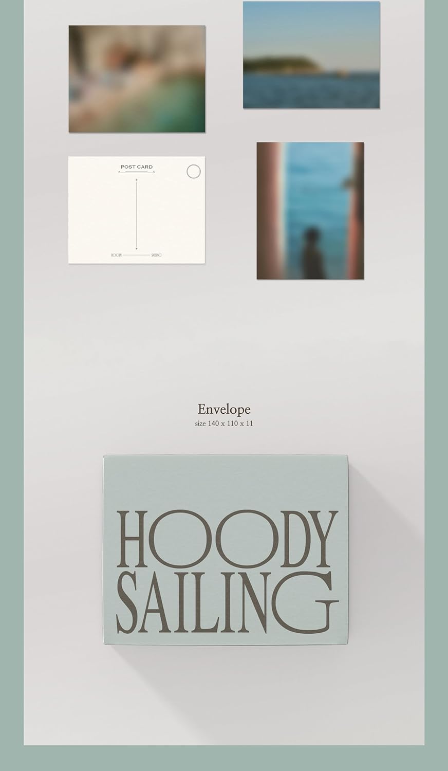 Hoody Sailing 2nd Studio Album Case+CD+Mapa de letras+Pegatina de sello+Postal+Seguimiento Sealed AOMG