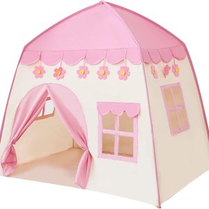 Tienda de campaña de princesa de 51.18 x 39.37 x 51.18 pulgadas, tipi para niños, castillo de princesa, tipi, gran casa de juegos de hadas para Tienda de campaña de princesa de 51.18 x 39.37 x 51.18 pulgadas, tipi para niños, castillo de princesa, tipi, gran casa de juegos de hadas para