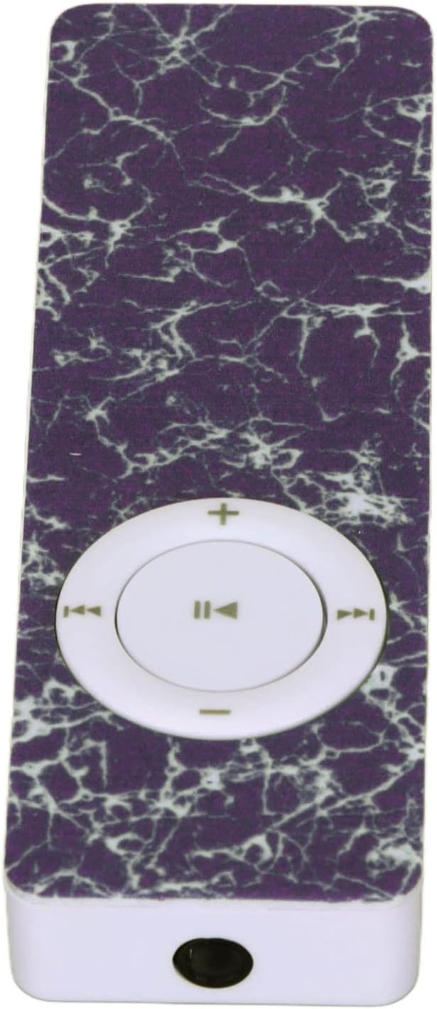 Reproductor de MP3 portátil, reproductor de música MP3 con ranura para tarjeta de memoria máxima de 64 GB y botones físicos, reproductor multimedia