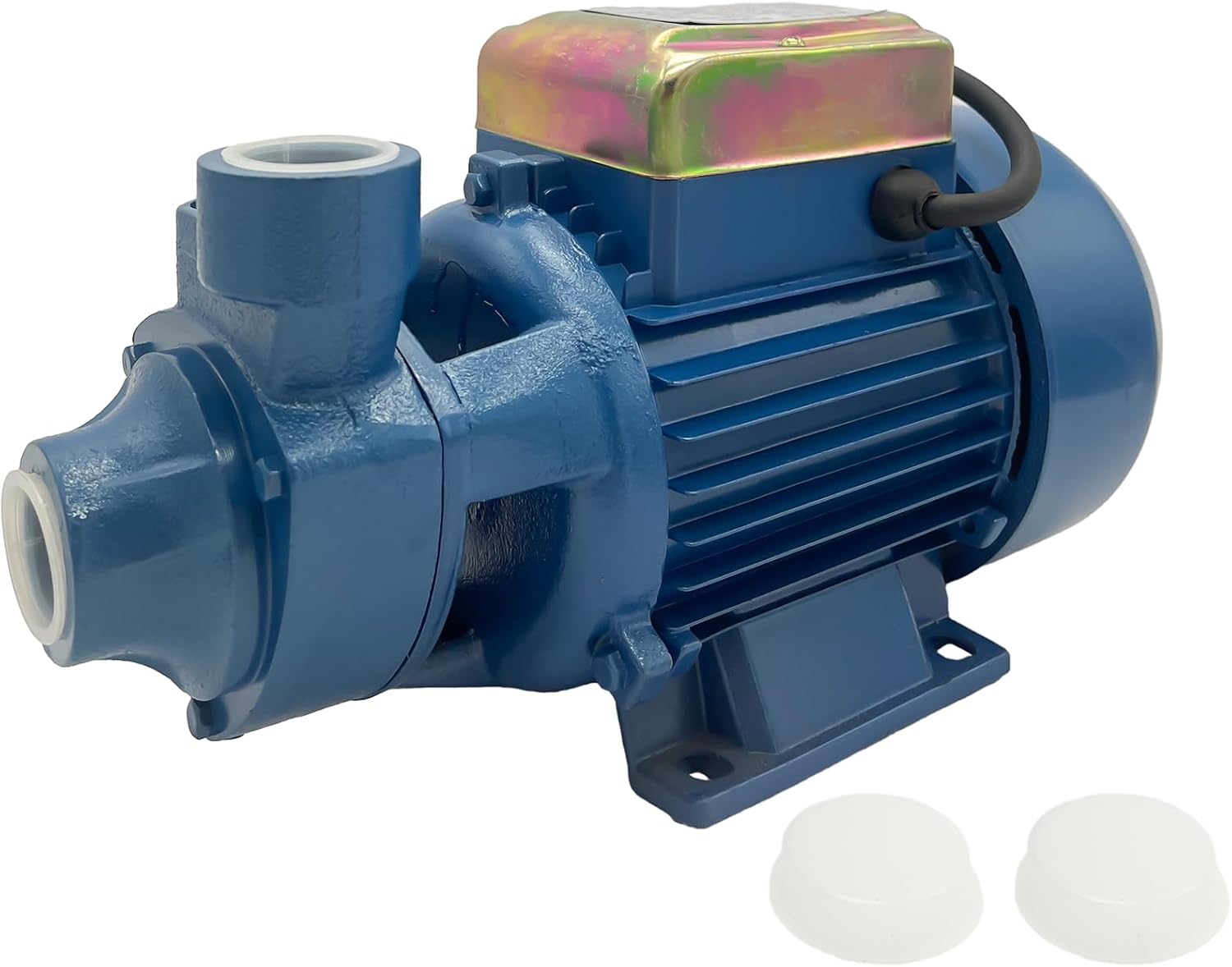 Bomba de transper de agua 110V Bomba eléctrica de refuerzo de agua 1HP 871GPH Bomba de agua limpia centrífuga industrial para piscina Estanque