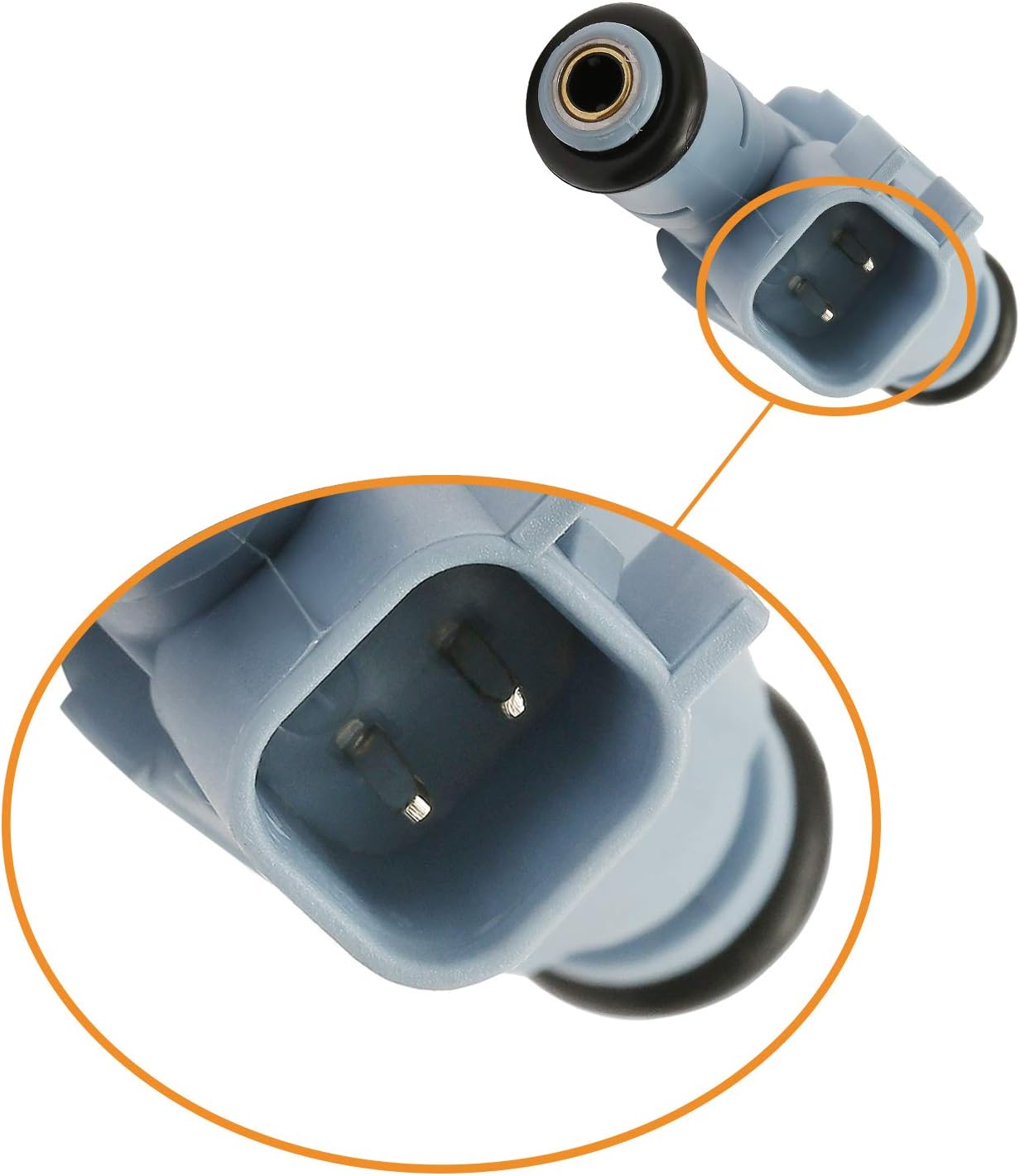 Inyector de combustible, 4 agujeros, 8 piezas  Reemplazo para Dodge Dakota Durango Ram 1500 Jeep Grand Cherokee Commander 4.7L V8 2001-2007