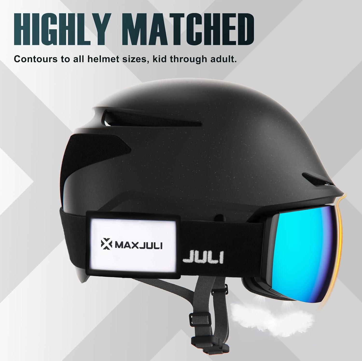 MAXJULI Gafas de esquí Pass Holder 3013