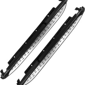 ECCPP Estribos aptos para Land Rover LR3, 2010-2016 para Land Rover LR4 Sport Utility 4 puertas escalones Nerf barras de plástico y aluminio ECCPP Estribos aptos para Land Rover LR3, 2010-2016 para Land Rover LR4 Sport Utility 4 puertas escalones Nerf barras de plástico y aluminio