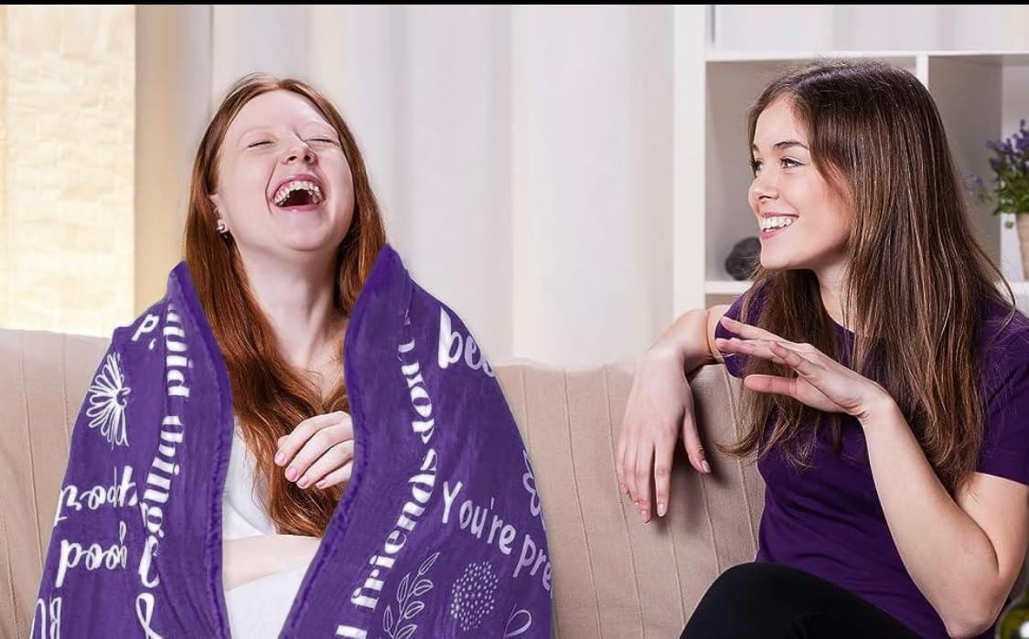 Luxe Extreme Divertida manta para mejor amiga, regalos divertidos de cumpleaños para mujeres, regalos únicos y divertidos de amistad, para mujeres y