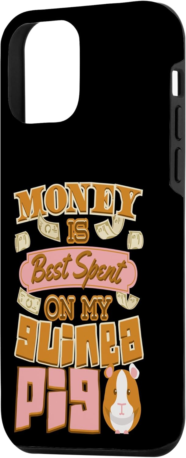 iPhone 12 mini Guinea Pig Mom- Money Is Best Spent On My Guinea Pig Case