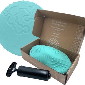 Edushape Texture-iffic Sensory Ball for Baby – 7″ Baby Ball That Helps Enhance Gross Motor Skills for Kids – Toddler Ball with 8 Sections of Edushape Texture-iffic Sensory Ball for Baby – 7″ Baby Ball That Helps Enhance Gross Motor Skills for Kids – Toddler Ball with 8 Sections of