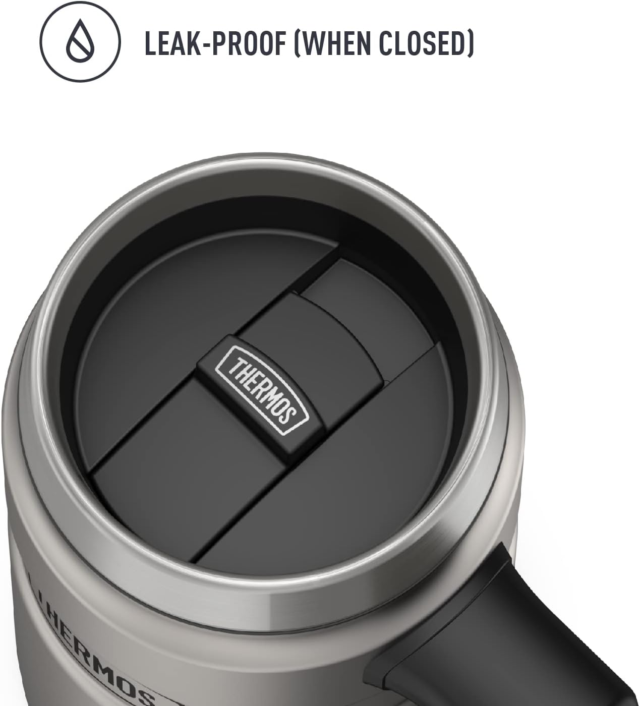 Thermos Stainless King – Taza de café de 16 onzas, acero mate