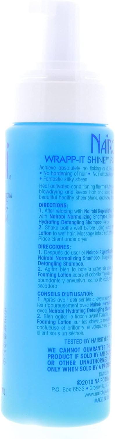 NAIROBI Spray líquido Wrapp-it Shine, 8 onzas