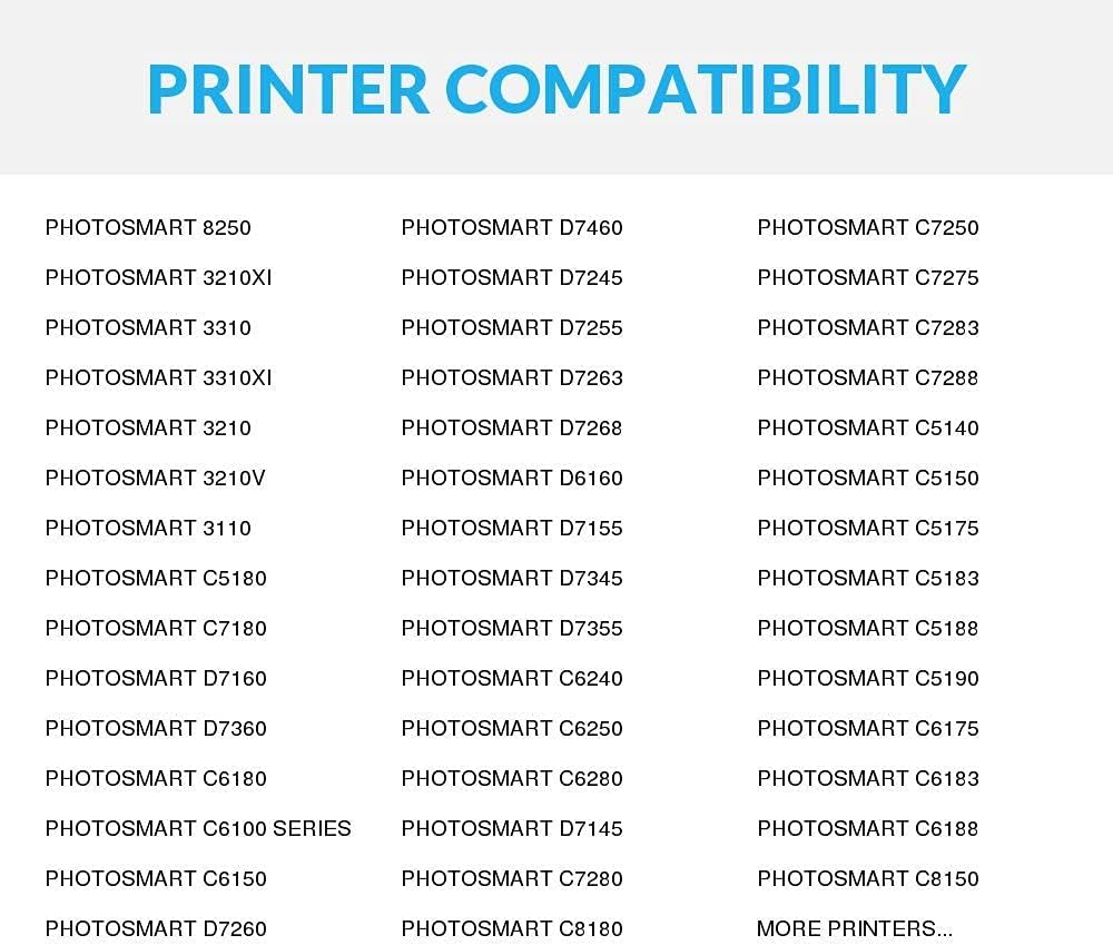 SPEEDYINKS Repuesto remanufacturado para cartuchos de tinta HP 02 con chip inteligente (6 negros, 4 cian, 4 magenta, 4 amarillos, 18 unidades) para