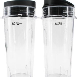 Juego de tazas individuales de 16 onzas para licuadora profesional BL770 BL780 BL660 (paquete de 2) Juego de tazas individuales de 16 onzas para licuadora profesional BL770 BL780 BL660 (paquete de 2)