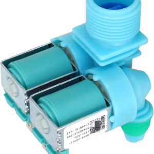 DC62-00311F Válvula de entrada de agua compatible con lavadora Samsung, reemplaza los recambios de la válvula electromagnética WA40J3000AW, DC62-00311F Válvula de entrada de agua compatible con lavadora Samsung, reemplaza los recambios de la válvula electromagnética WA40J3000AW,