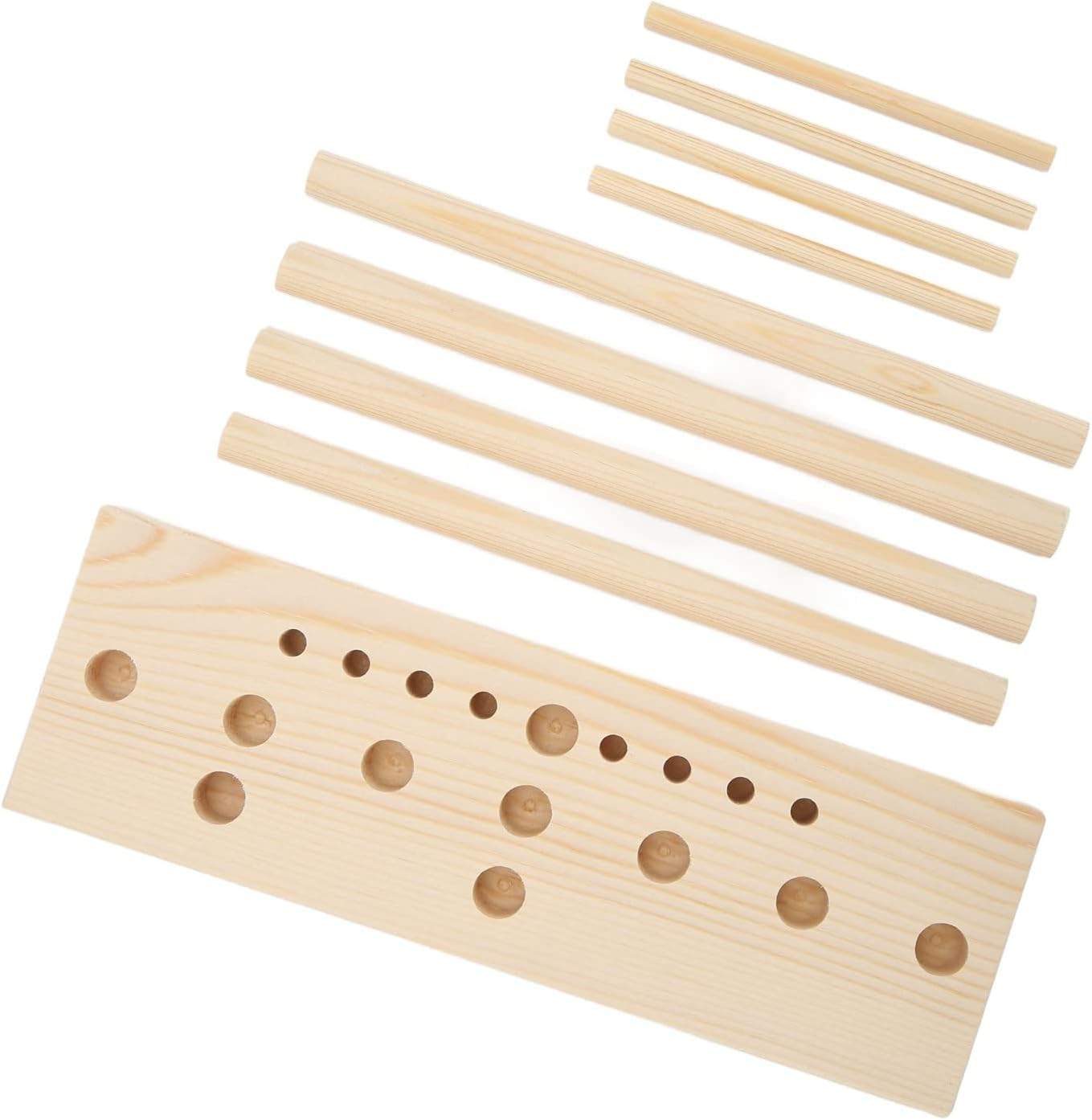 Hztyyier Bow Makers – Herramienta para hacer arcos de cinta con palos de madera para coronas, lazos, ramilletes, decoraciones de fiesta