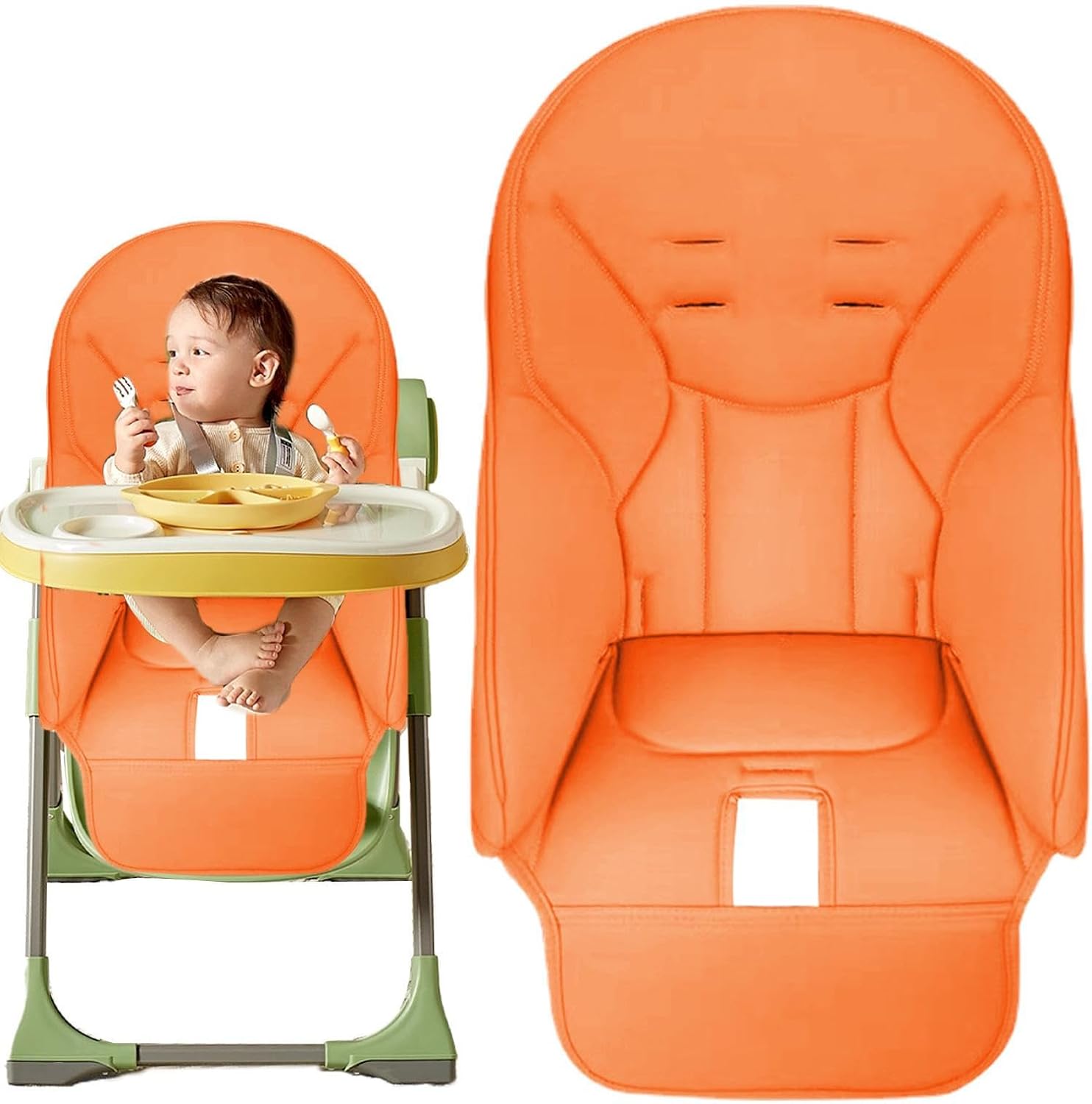 Fundas para silla alta para bebé, cojín de silla alta, funda de repuesto universal para silla alta Gracos, para silla alta Ingenuity