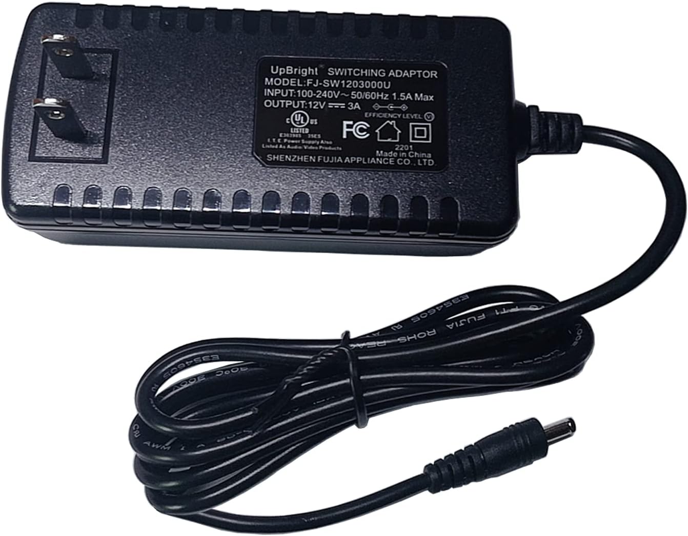 UpBright Adaptador de 12 V UL ACDC compatible con Chuwi HeroBook Air HeroBookAir 11.6 pulgadas Ubook XPro X Pro 13 pulgadas LarkBook X LarkBookX 14