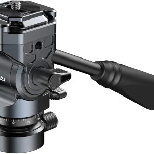 ULANZI F38 Cabezal de trípode de liberación rápida con base de cuenco +-7, cabezal de inclinación profesional con mango para todos los trípodes ULANZI F38 Cabezal de trípode de liberación rápida con base de cuenco +-7, cabezal de inclinación profesional con mango para todos los trípodes