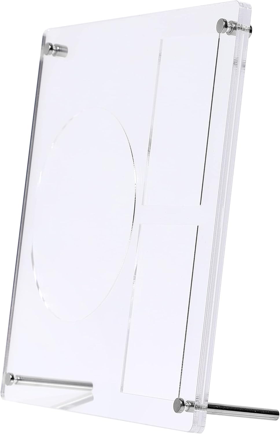 UItrccqapd Marcos de fotos de acrílico transparente para CD, marcos magnéticos con caja de regalo, marcos de fotos acrílicos de doble cara para
