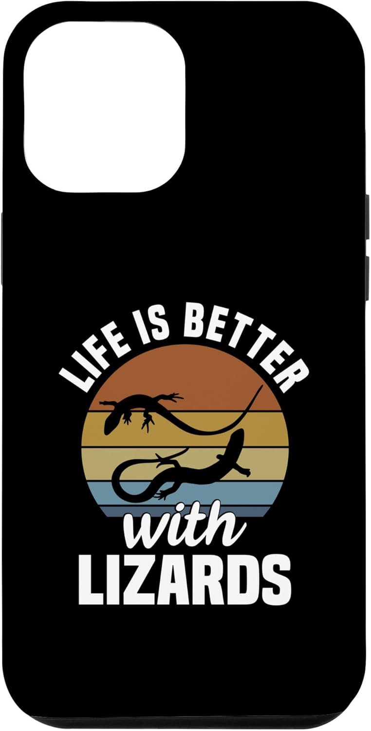 Funda de reptil lagarto para iPhone 12 Pro Max