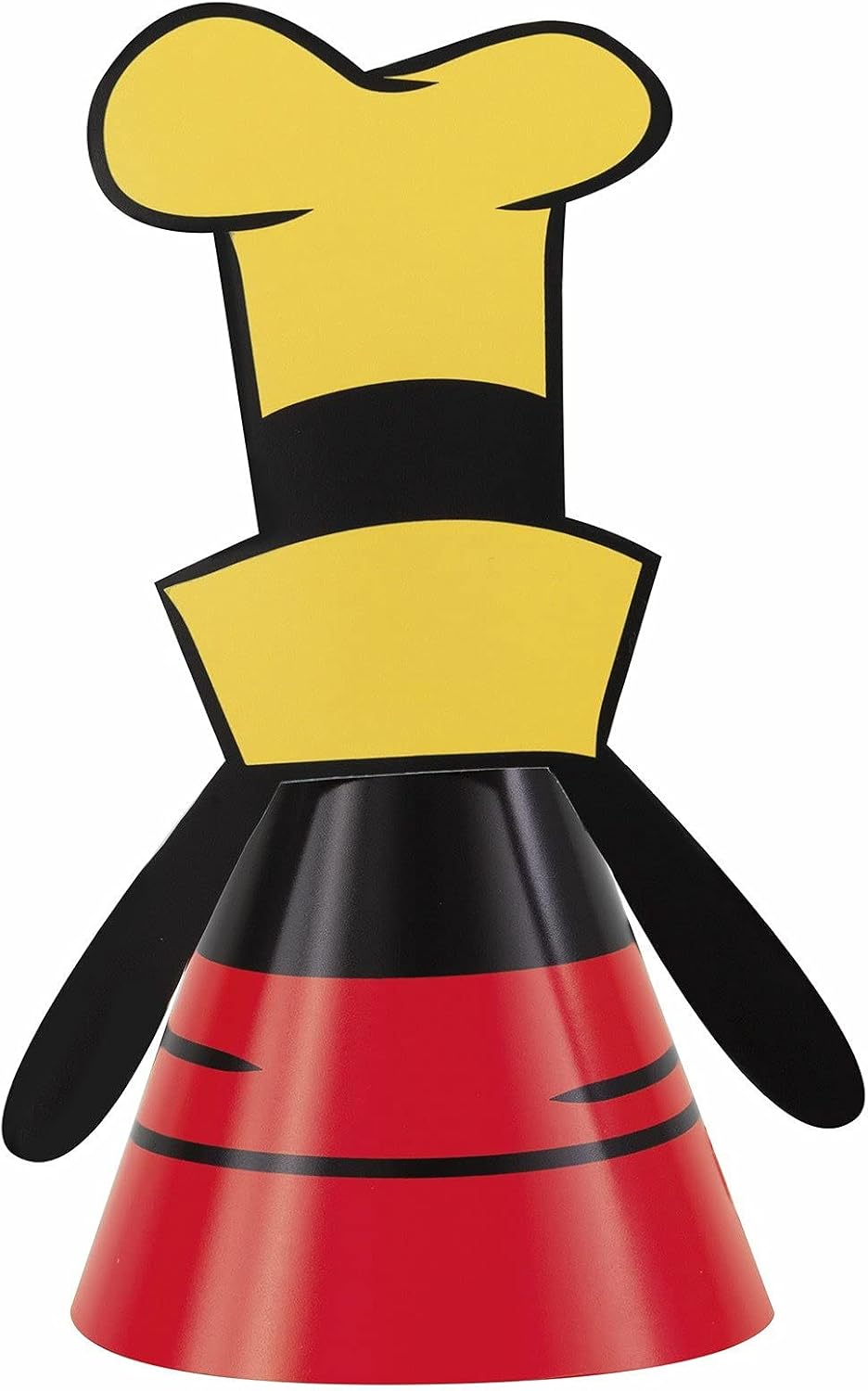 Unique Sombreros de fiesta de Mickey Mouse de Disney, 4.25 pulgadas (8 unidades), diseños divertidos surtidos para celebraciones de cumpleaños de