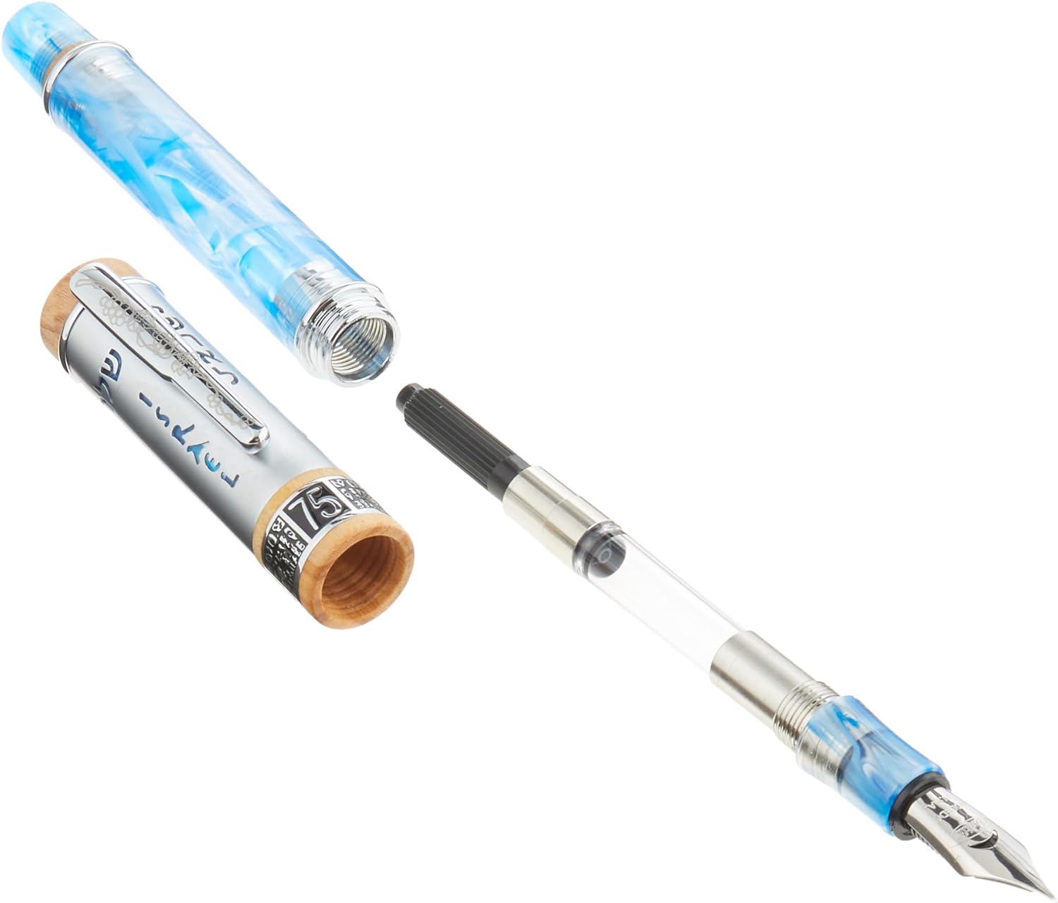 Conklin Israel 75 ANIVERSARY DIAMOND JUBILEE COLLECTION Edición Limitada 1948 Pluma Estilográfica – F