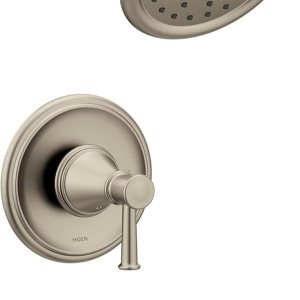 Moen T2313BN Belfield Posi-Temp – Kit de molduras para bañeraducha sin válvula, níquel cepillado Moen T2313BN Belfield Posi-Temp – Kit de molduras para bañeraducha sin válvula, níquel cepillado