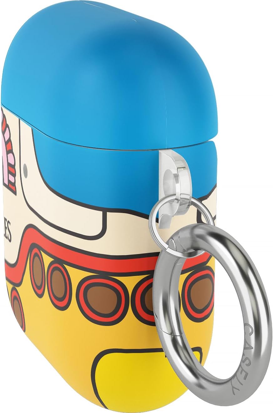 Casely Funda diseñada para AirPods 1  Beatles  Yellow Submarine  AirPods