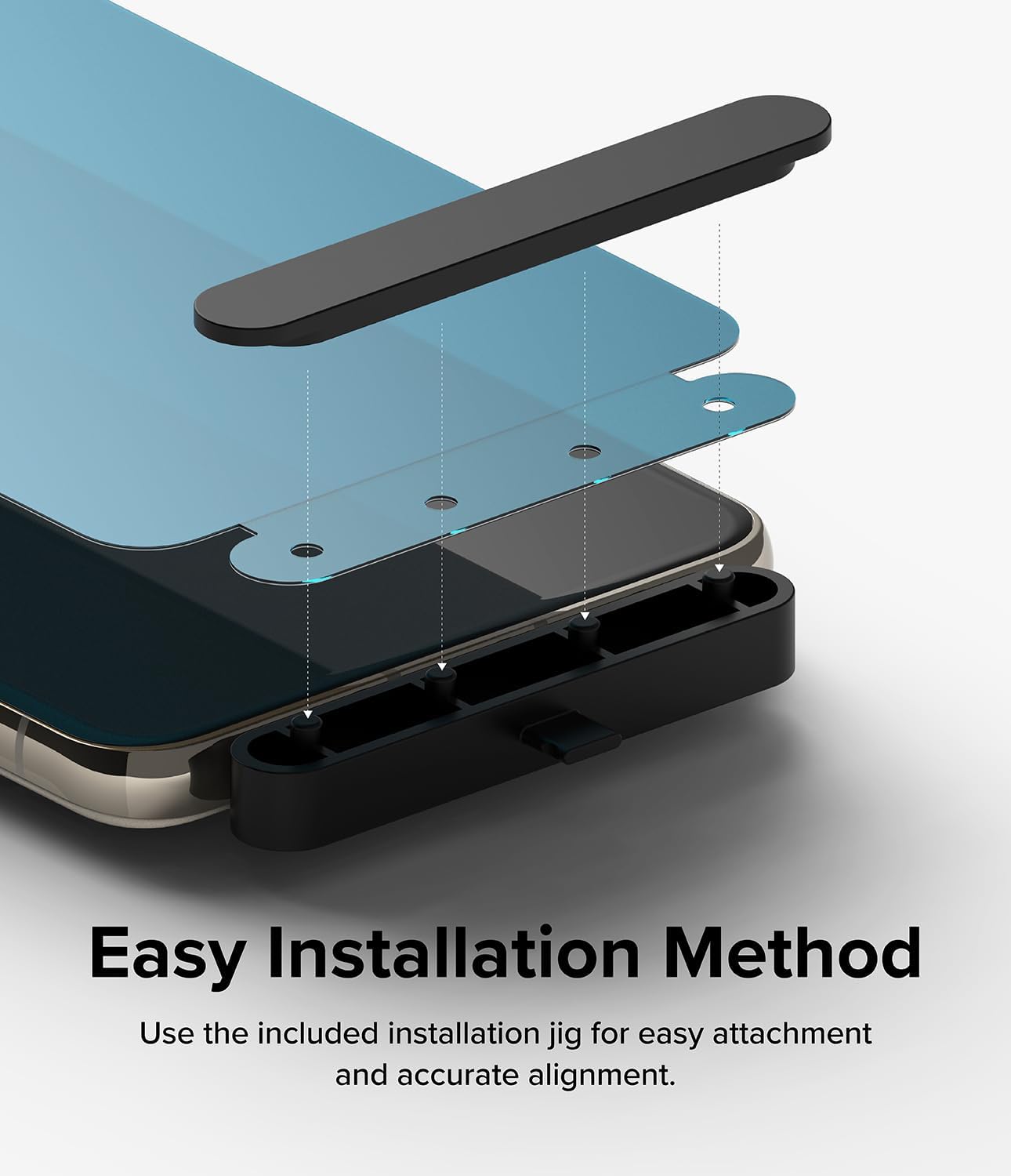Ringke Película doble fácil protección de 4 capas compatible con Google Pixel 8 Pro, revestimiento de reparación autocurable, cobertura completa,