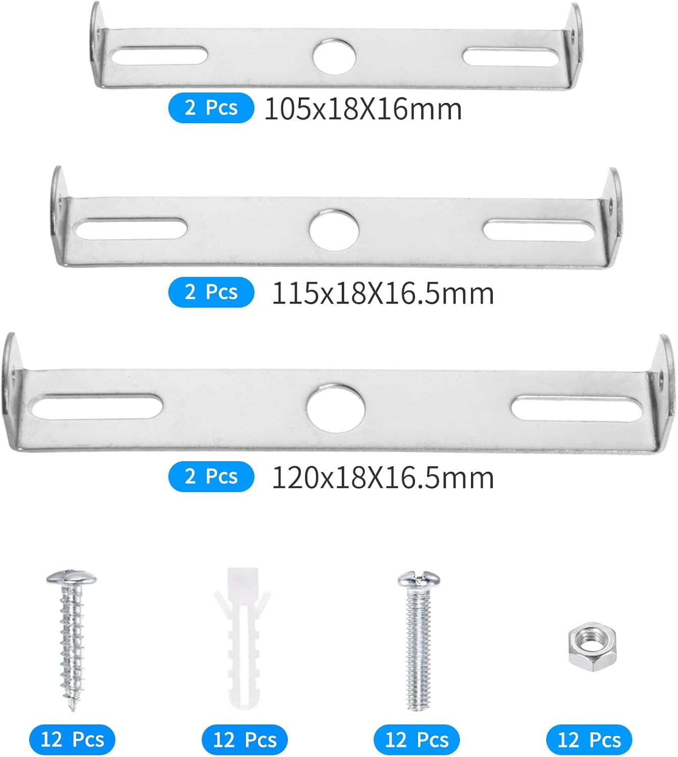 Soporte de montaje de lámpara de 4.1 a 4.7 pulgadas, kit cuadrado, placa de luz de techo, soporte de montaje en pared, barra transversal para