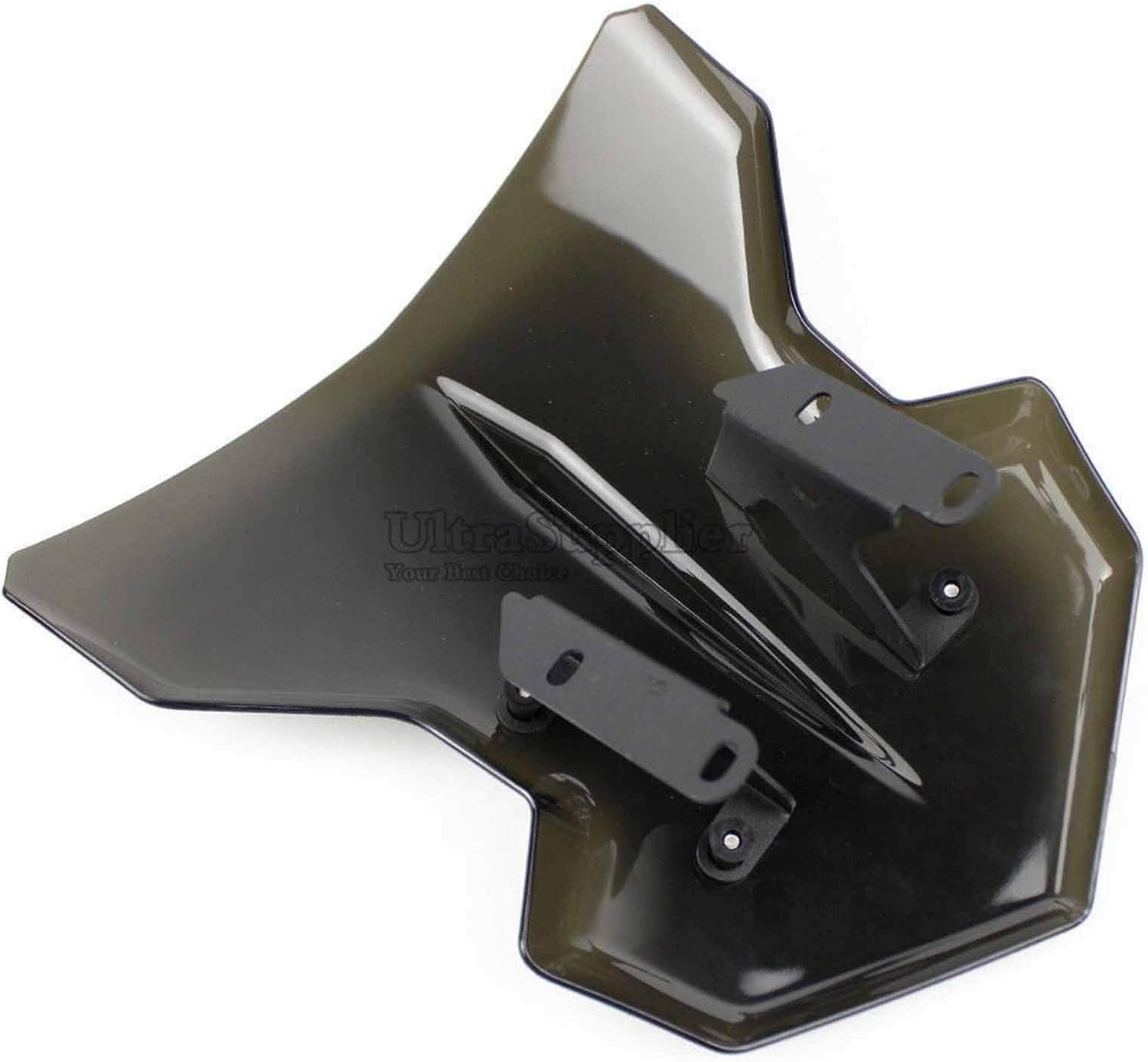 Motorcycle Windshield Compatible with MT09 MT-09 FZ09 FZ-09 MT FZ 09 2017 2018 2019 Motorcycle Motorbike Windshield Windscreen with Mounting Bracket