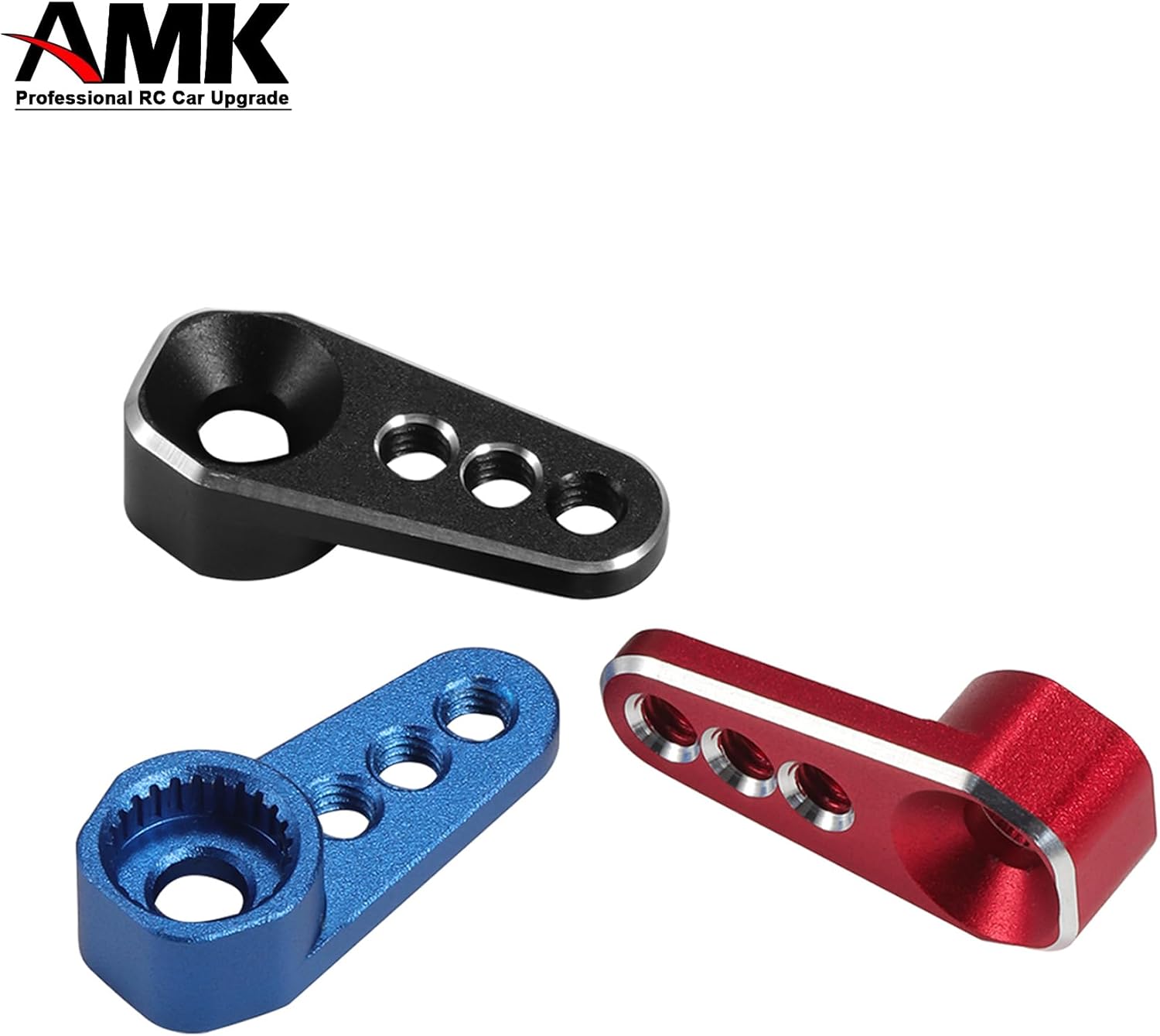 TRX4M actualiza Aluminio CNC 25T Servo Cuernos Brazo de dirección para 118 RC Crawler 97054-1 97074-1 Accesorios (azul)