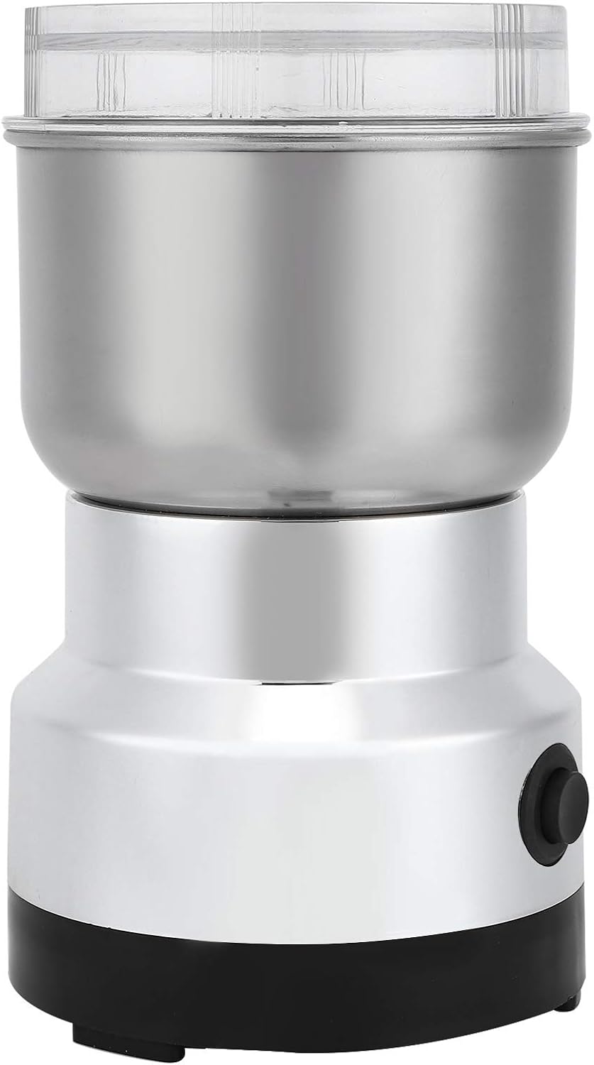 Molinillo de especias de acero inoxidable + ABS de bajo ruido, molinillo eléctrico resistente, accesorio de cocina para fresadora de restaurante en