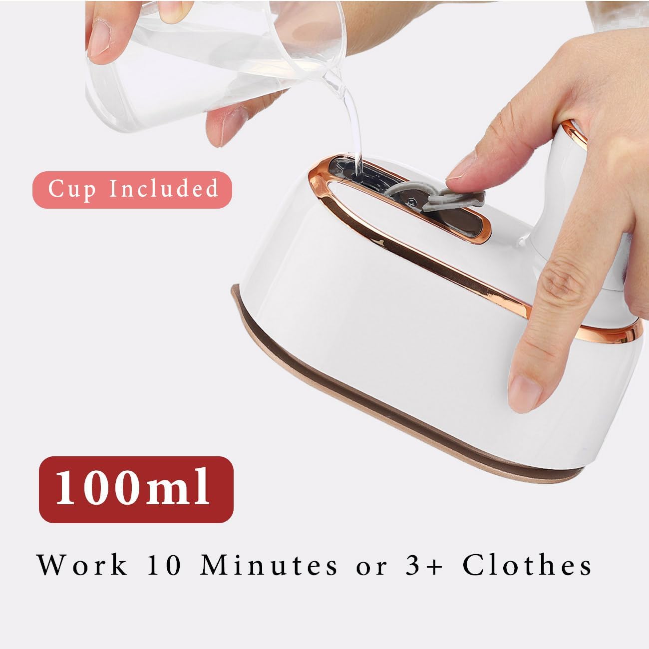 Plancha de vapor para ropa de viaje Mini plancha de vapor portátil de mano de tamaño pequeño, ropa de mano, vaporizadores, plancha a de vapor para